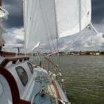 Blowing up river to Wivenhoe
