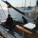 2018 West Mersea Race Morning - Banter with A102 and A124