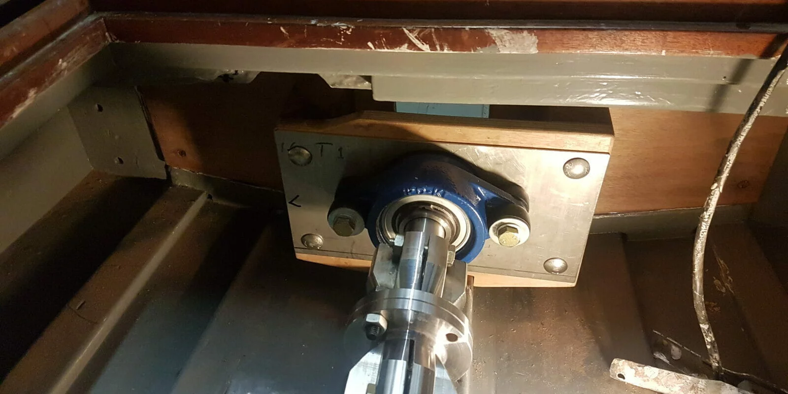 A5's new Python drive and prop-shaft 2