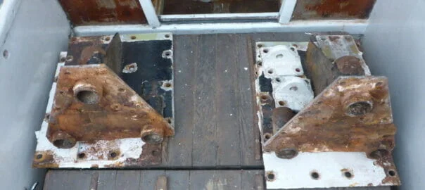 Bluster's Keel Supports