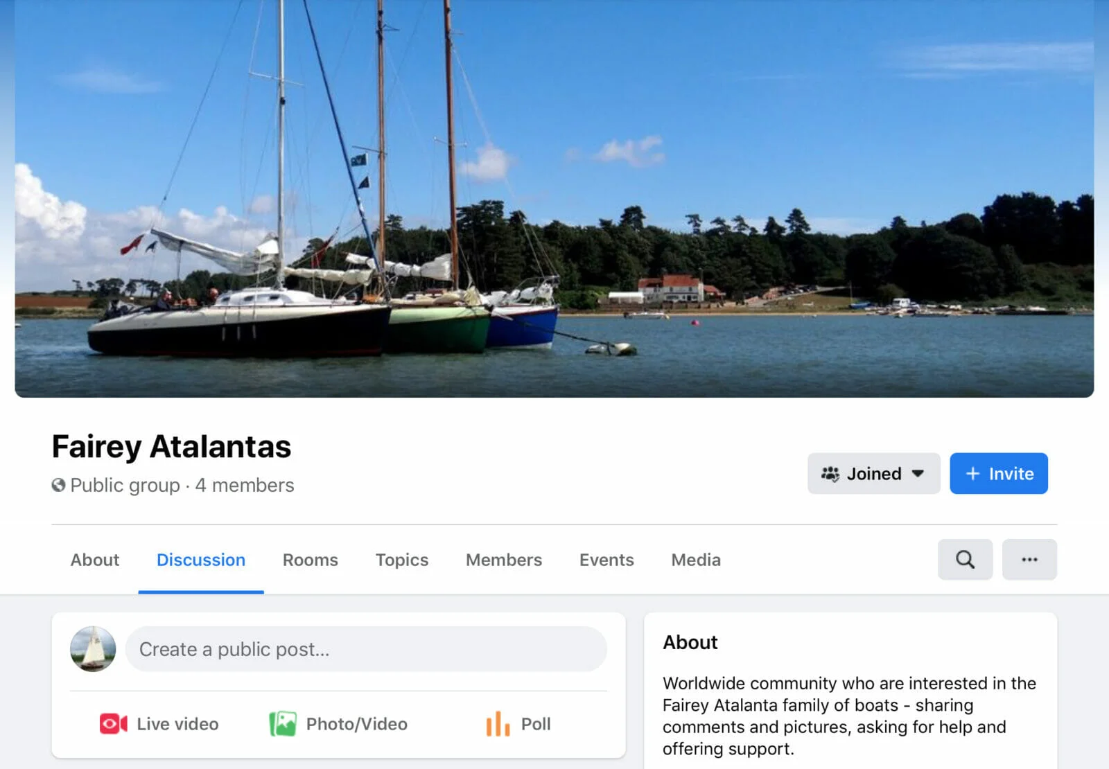 Do you Facebook? New Atalanta Group