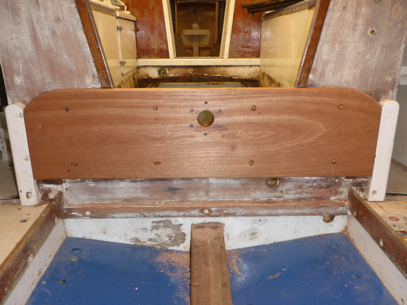 Cockpit Corner Reinforcement and Repairs to Aft Bulkhead