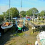 Waiting for the tide ..