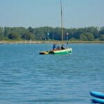 Slalom through the withies and Atalanta is away