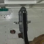 Exhaust  traps fitted