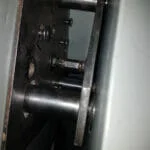 Port side keel plates and bolts