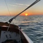 Sunrise on Helene near Dover