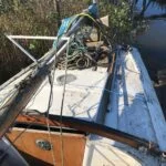 Terrapina neglected in Cheshire Boatyard