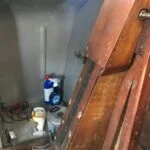 Terrapina neglected in Cheshire Boatyard