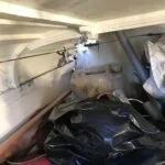 Terrapina neglected in Cheshire Boatyard