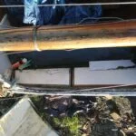 Terrapina neglected in Cheshire Boatyard