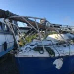Terrapina neglected in Cheshire Boatyard