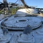Terrapina neglected in Cheshire Boatyard