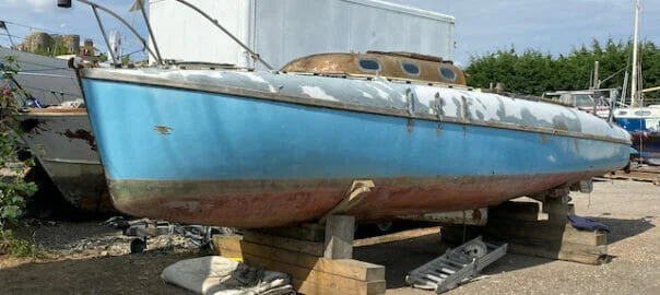 A179 Emma Duck deteriorating in Rye