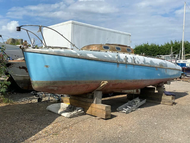 A179 Emma Duck deteriorating in Rye