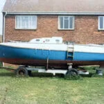 A137 1980s Baby Seal on her trailer