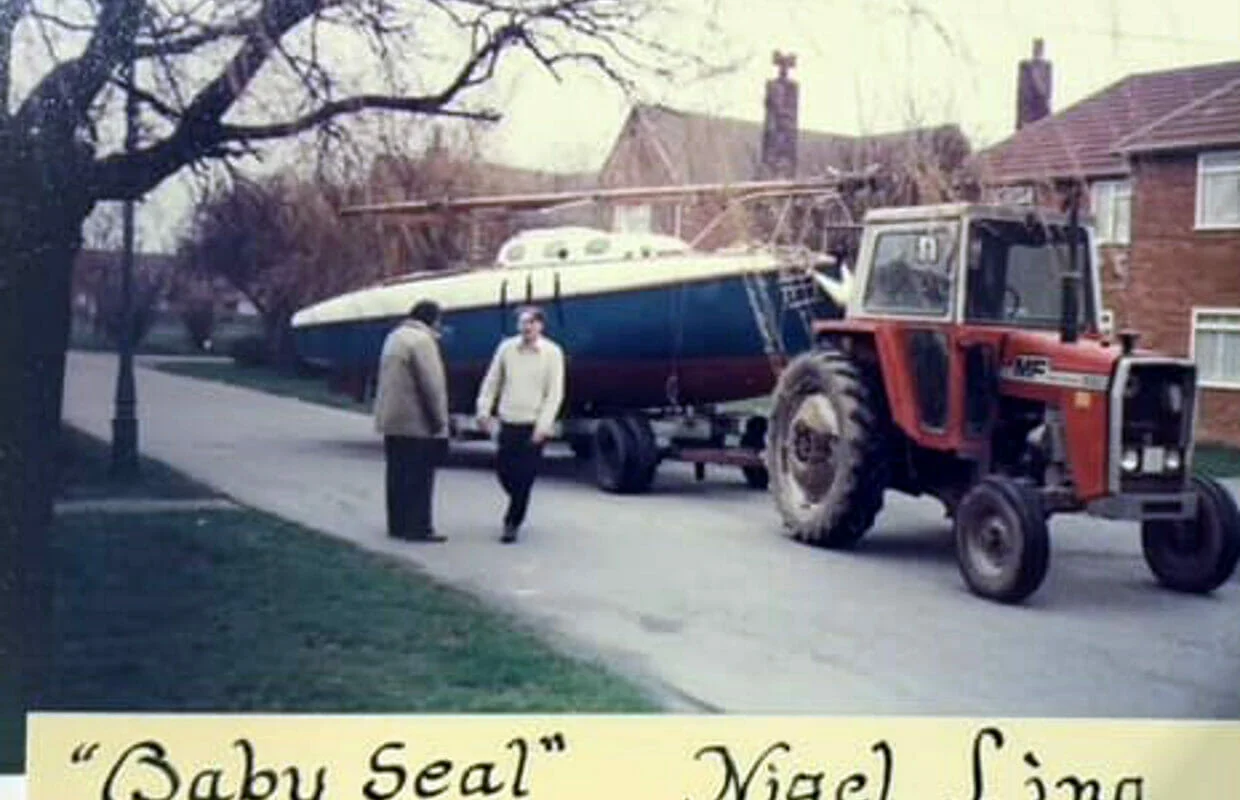A137 Baby Seal on trailer 1983