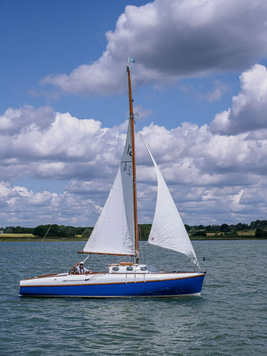 Two Atalantas on the River Stour together on Midsummer's day
