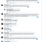 A161 Amber Ellen cause a stir on Facebook