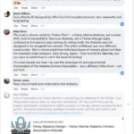 A161 Amber Ellen cause a stir on Facebook
