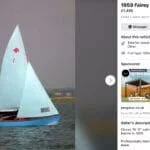 Fairey Falcon for sale on Facebook January 2024