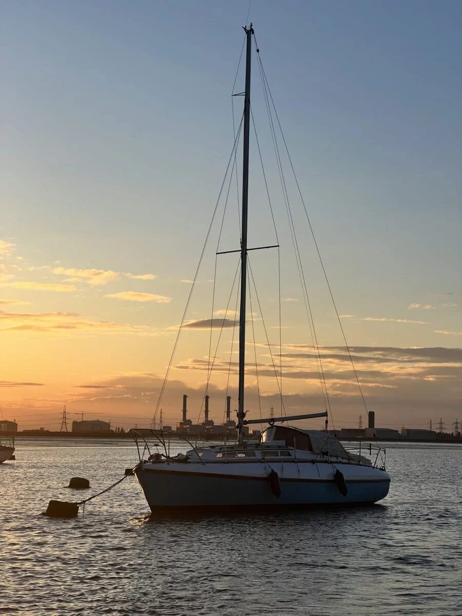 Sailing again
