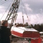 Gypsy launch Baddeck, NS 1975