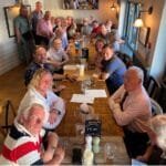 Dinner overlooking Portsmouth Harbour