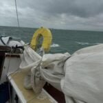 The boom has snapped