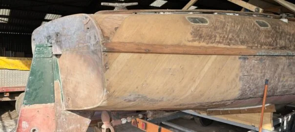 Stripping A68 Hull