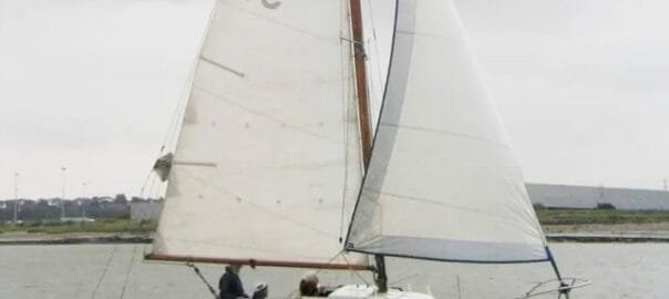 Colin Twyman sailing A95