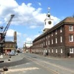 Chatham Historic Dockyard Main Gate Road
