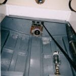 A89 Engine space being prepared by Uncle Bernard