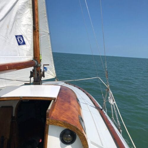 Back home on the Orwell.