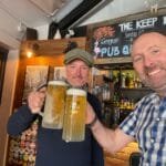 A102 arrives at Benson on the River Thames