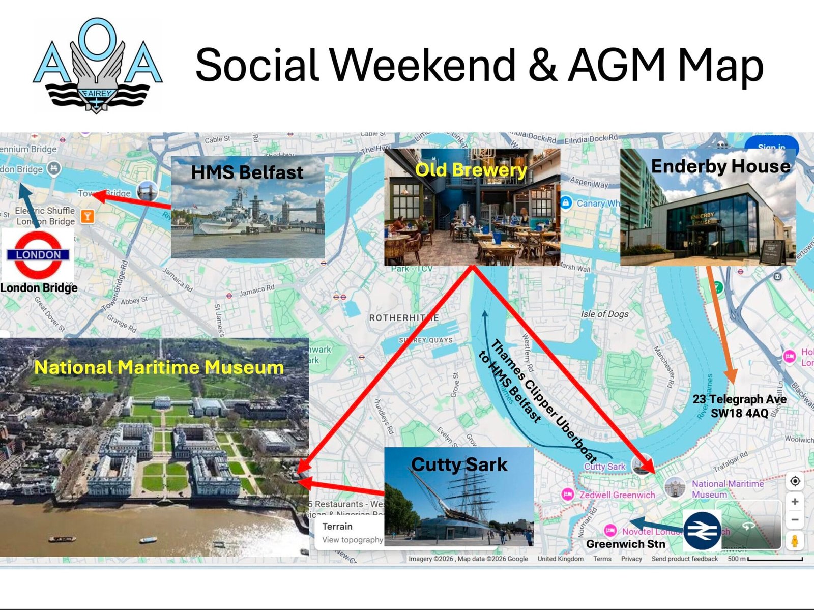 2026 AOA Social Weekend and AGM
